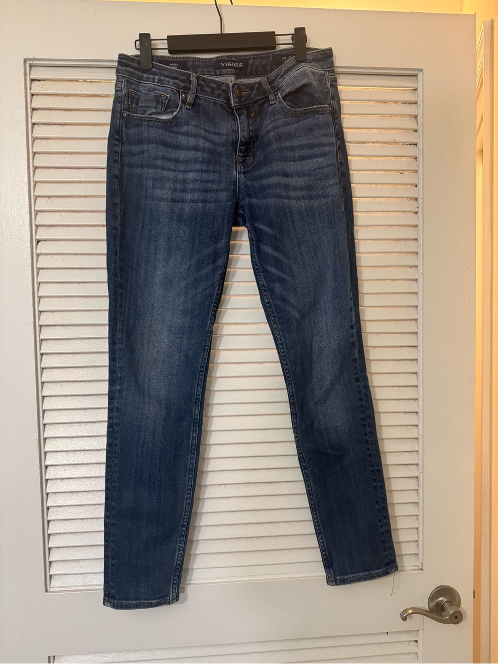 Vigoss Women's Dark Blue Skinny Jeans